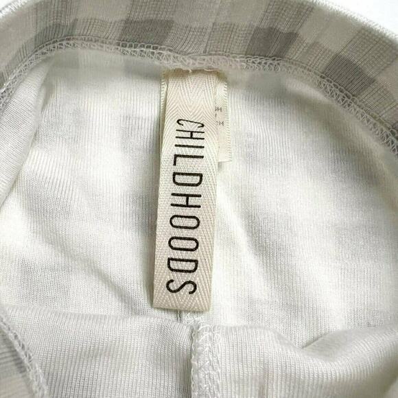 Childhoods Clothing Gray Plaid Rib Knit Bloomers - Picture 3 of 6